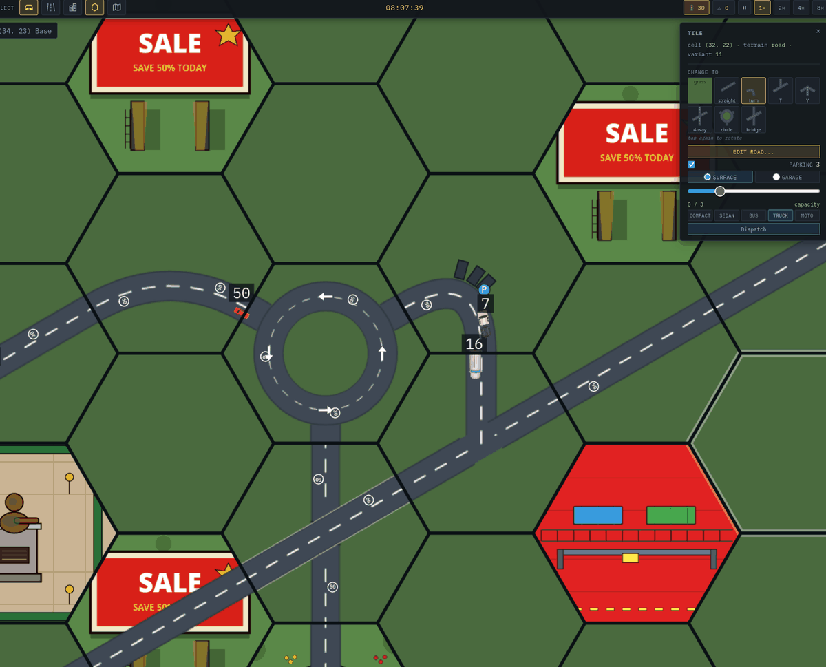 Daily Traffic gameplay screenshot